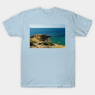 Coast Near Stara Baska, Krk, Croatia T-Shirt